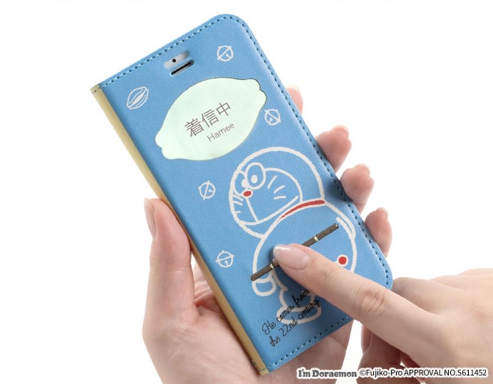 ドラえもん50周年記念デザインの手帳型iphoneケースが 通販サイト Hamee ハミィ に登場 コロコロオンライン コロコロコミック公式
