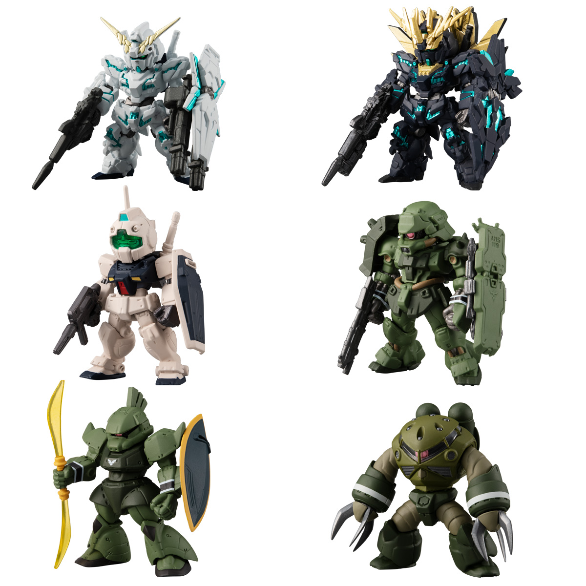 機動戦士ガンダムuc Tv放送5周年 Fw Gundam Converge 機動戦士ガンダムuc Special Selection 本日発売 コロコロオンライン コロコロコミック公式